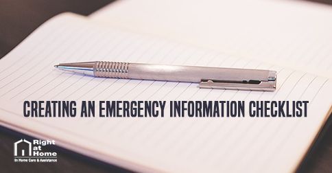 Emergency Health Checklist