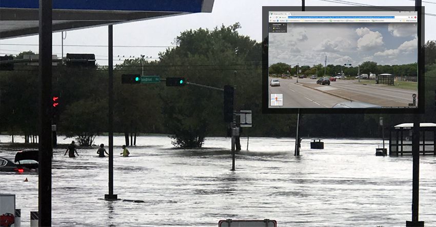 hurricane harvey flooding houston tx