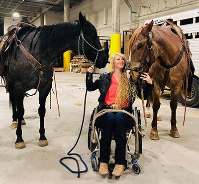 amberley snyder with horses