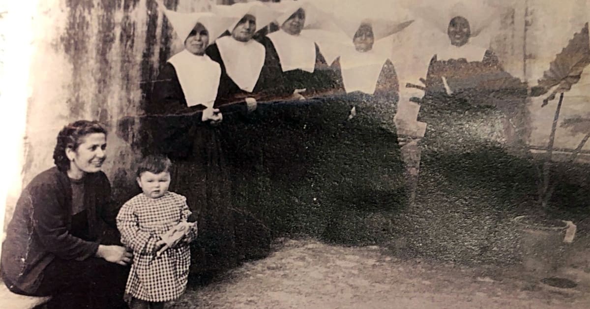 lucy allen small child with nuns