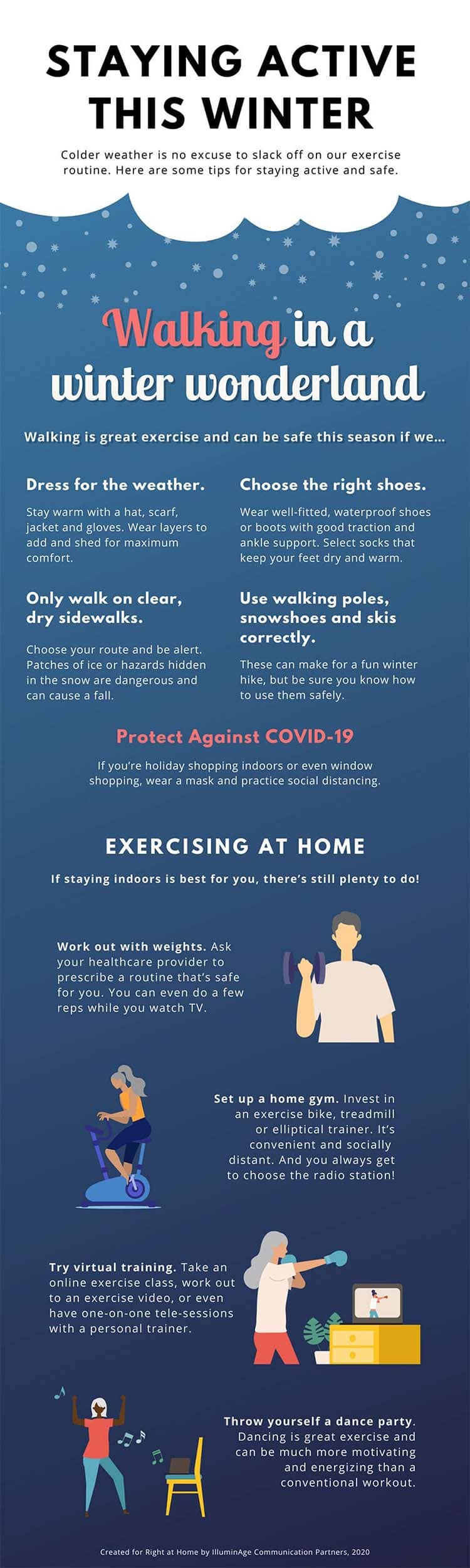 Infographic: Staying Active This Winter