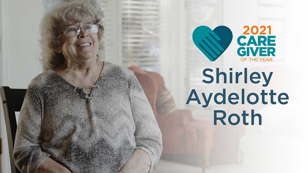 Shirley Aydelotte Roth Right at Home National Caregiver of the Year