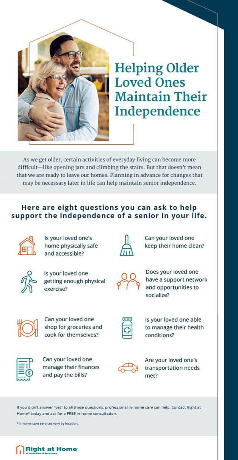 Infographic: Helping Older Loved Ones Maintain Their Independence