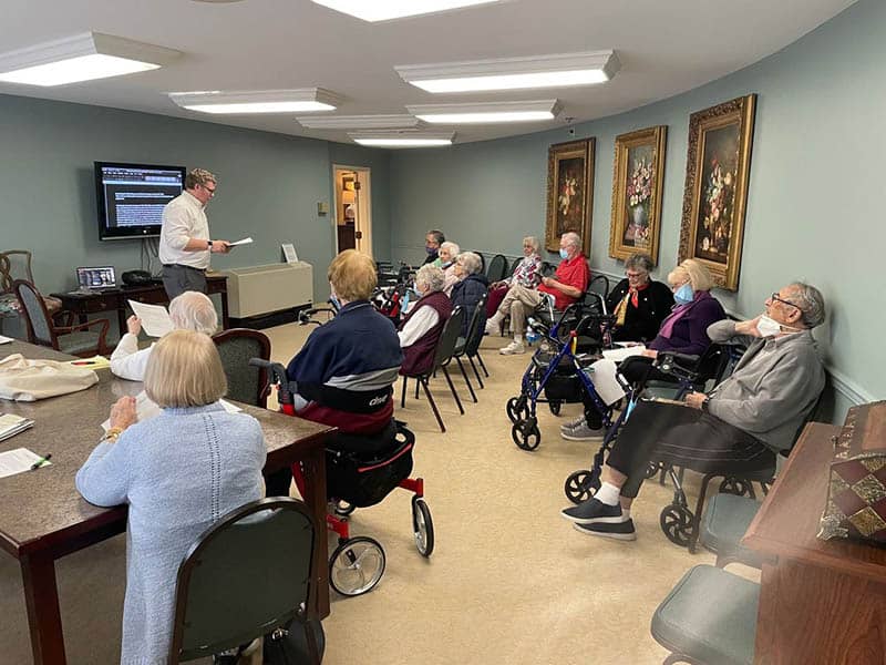 family-history-class at Senior Star at Dublin Retirement Village