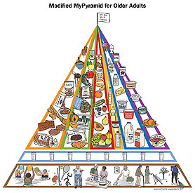 nutritional food pyramid