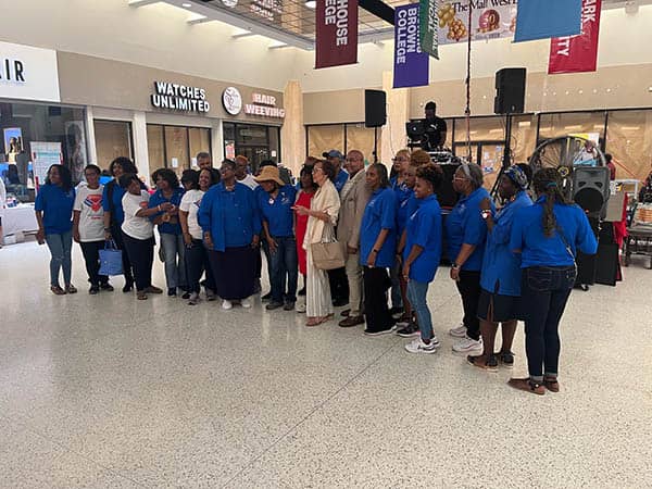 group photo at the national black nurses conference