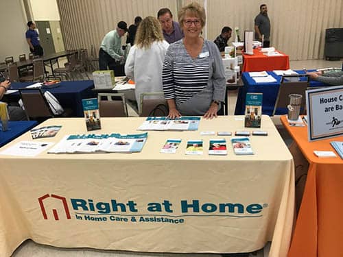 Lois Shanker, Community Liaison at Holy Spirit Church and at the Union Senior Center Health fair