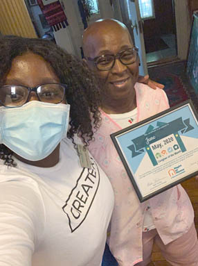 June P., Right at Home Boston Metro West Caregiver of the Month 2020