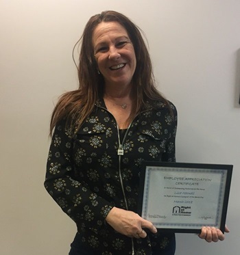 lisa h caregiver of the month