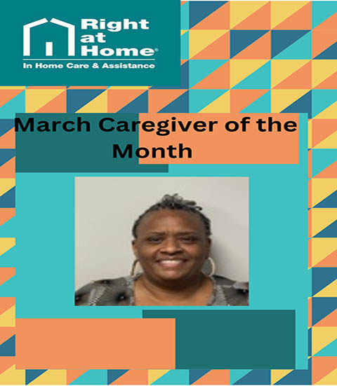 Headshot of the caregiver of the month for March 2024 Brenda