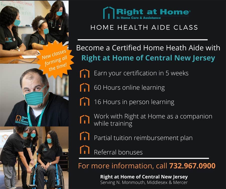 Home Health Aide Class Ad