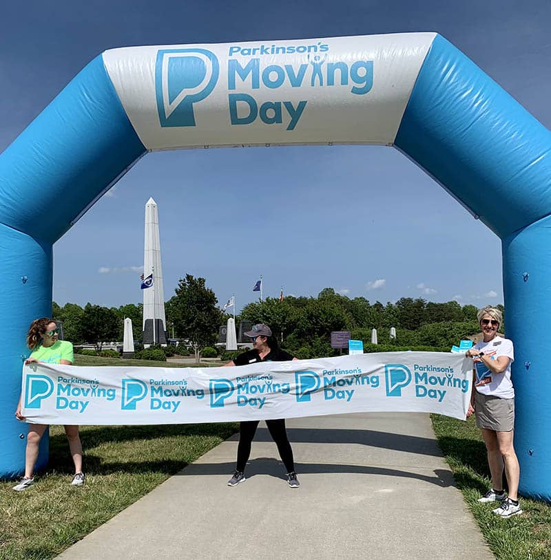 The Moving Day 2022 finish line