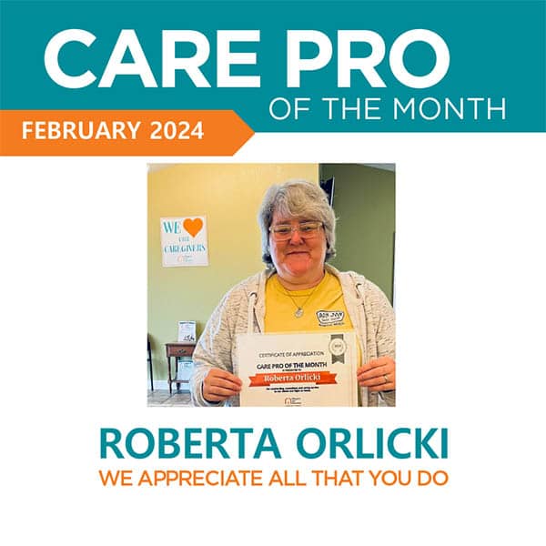 Caregiver Roberta Orlicki