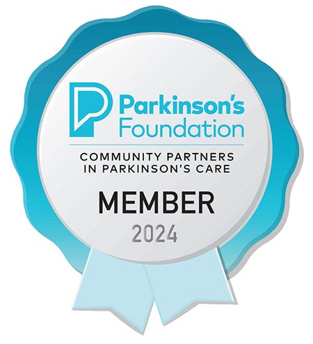 Community Partners in Parkinson's Care Member 2024 badge 