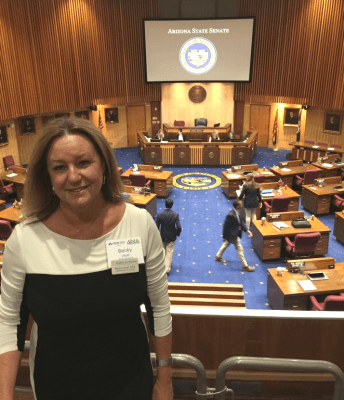 Becky Leuer at Lobby Day 2018