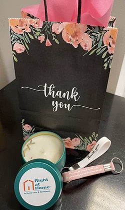 Caregiver appreciation week thank you gift