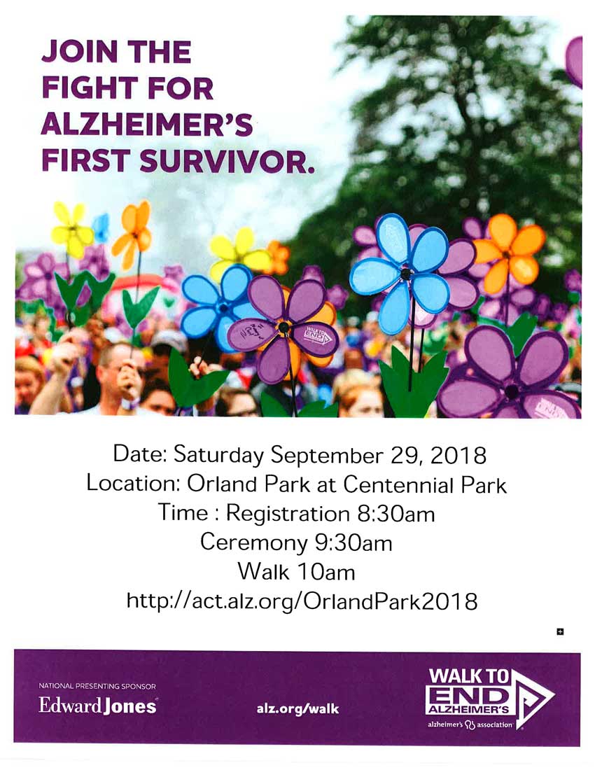 2018 Alzheimer's Walk