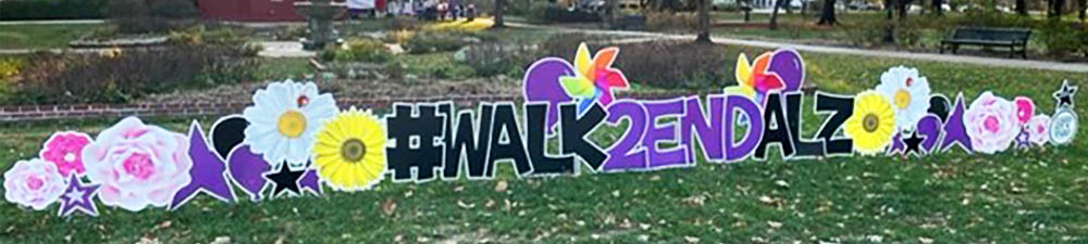 Right at Home offices in Overland Park and Lawrence gathered in support of the 2022 Walk to End Alzheimer's.