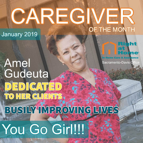 Caregiver of the Month January 2019 - Amel Gudueta