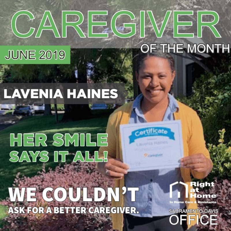 June Caregiver of the Month 