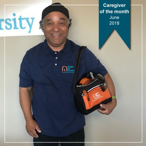 Ron - June Caregiver of the Month 