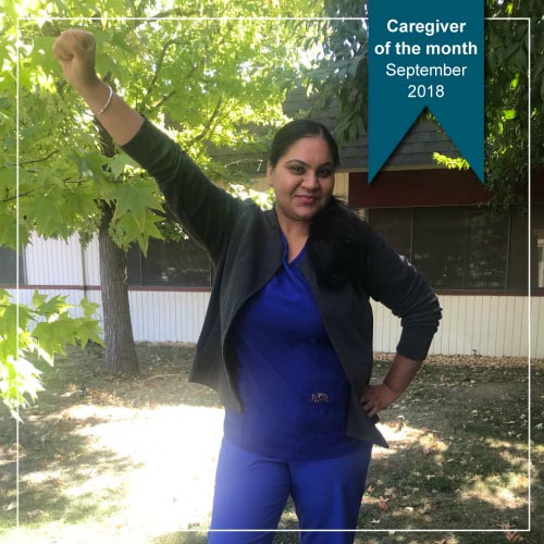 Caregiver of the Month Neelam