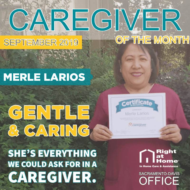 September Caregiver of the Month September