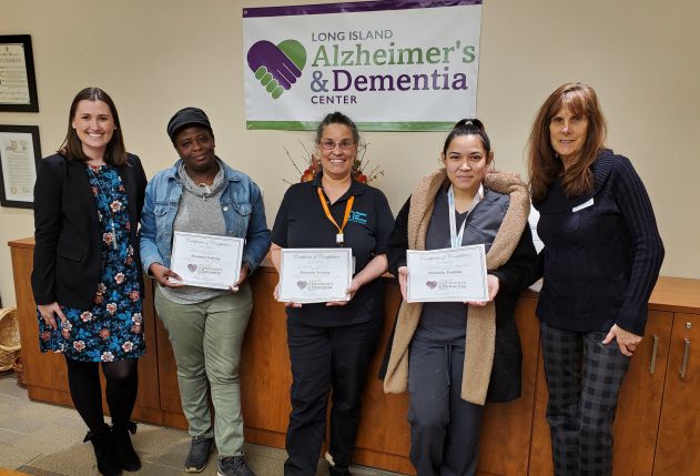 Right at Home Caregivers who took Alzheimer's and Dementia Training from Melissa Katz