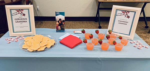 Gorgeous Grandma Day Table Spread