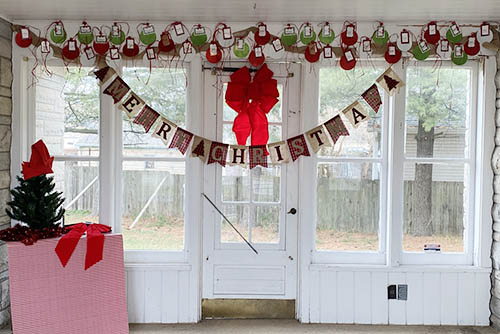 Christmas Caregiver Appreciation Lunch Decorations