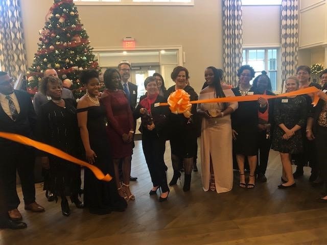 Anthology ribbon cutting