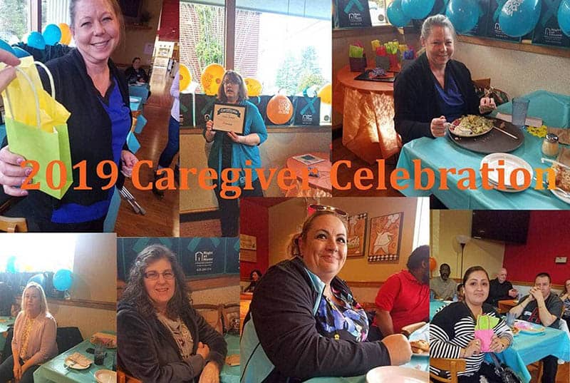 2019 Caregiver Celebration Collage