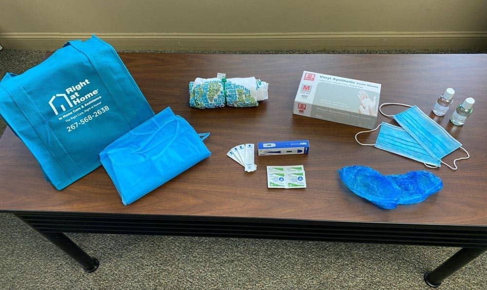 RightSafe caregiver PPE kits