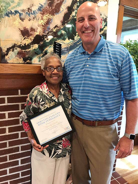 Caregiver of the Month August 2019