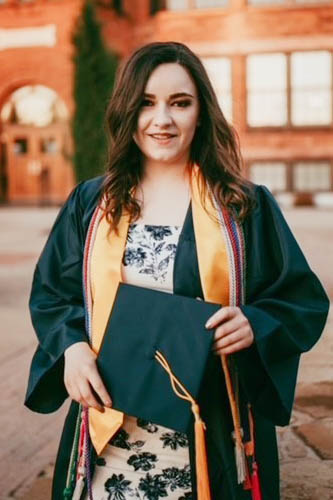 Caregiver Rachel's Graduation