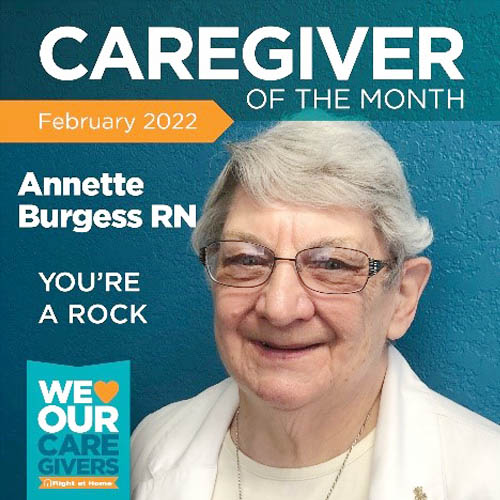Caregiver Spotlight on Annette Burgess