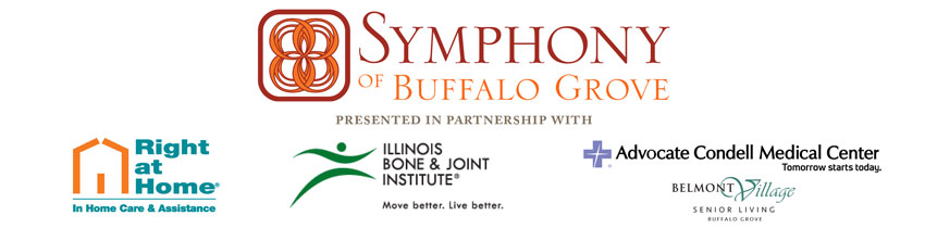 Event Sponsors Right at Home, Illinois Bone and Joint Institute and Advocate Condell Medical Center