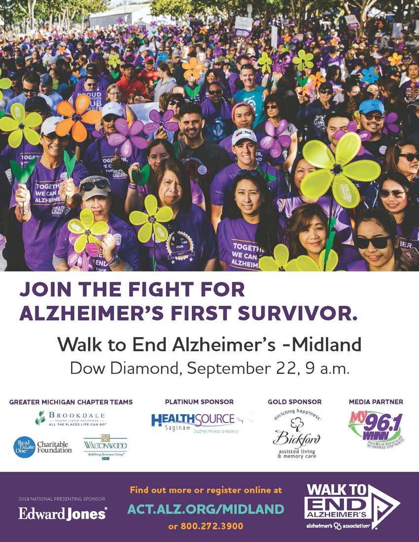 2018 Alzheimer's Walk Midland, MI