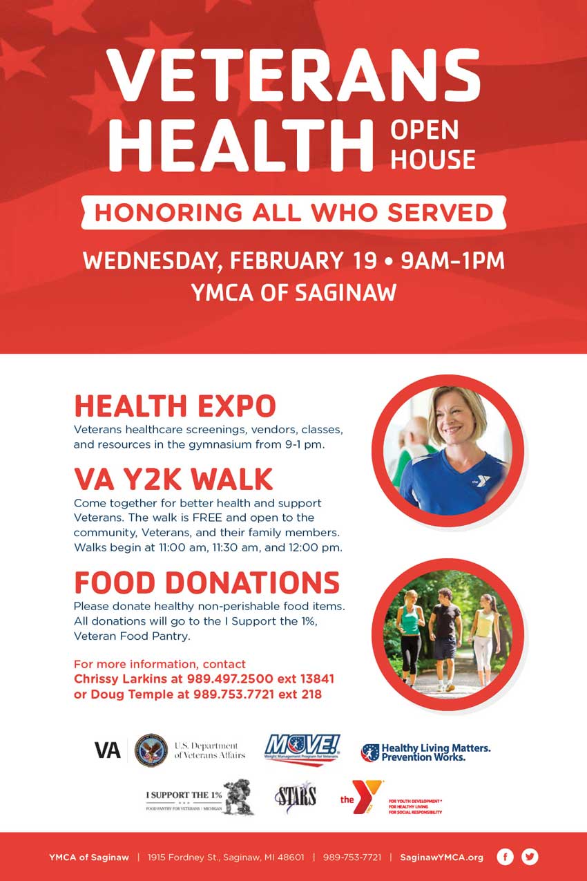 Veterans Health Open House Poster