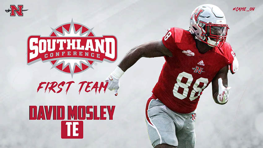 David Mosley Southland Conference First Team