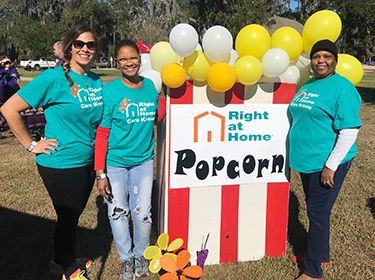 Walk to End Alzheimer's Popcorn Stand