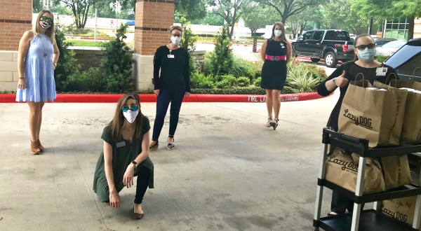 Partnering to Provide Lunch to Houston Healthcare Essentials