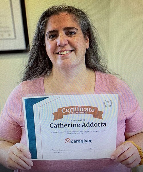 Caregiver of The Month August 2022