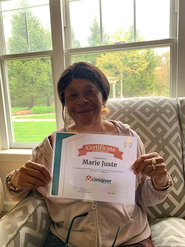 Caregiver of the Month May 2022