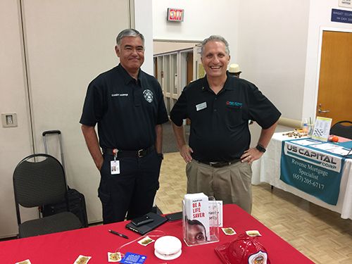 Cypress Senior Resource Fair with the Orange County Fire Department