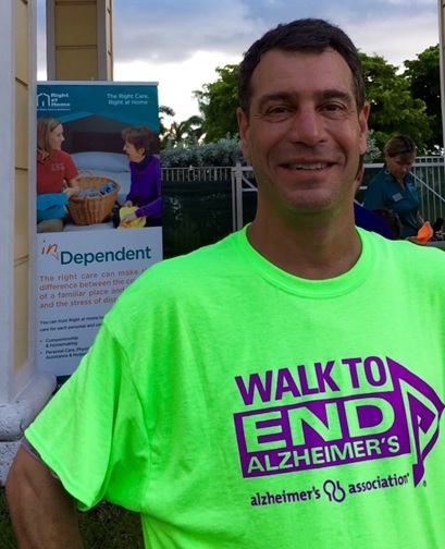 Bruce Gropper Right at Home Palm Beach at the Walk to End Alzheimers