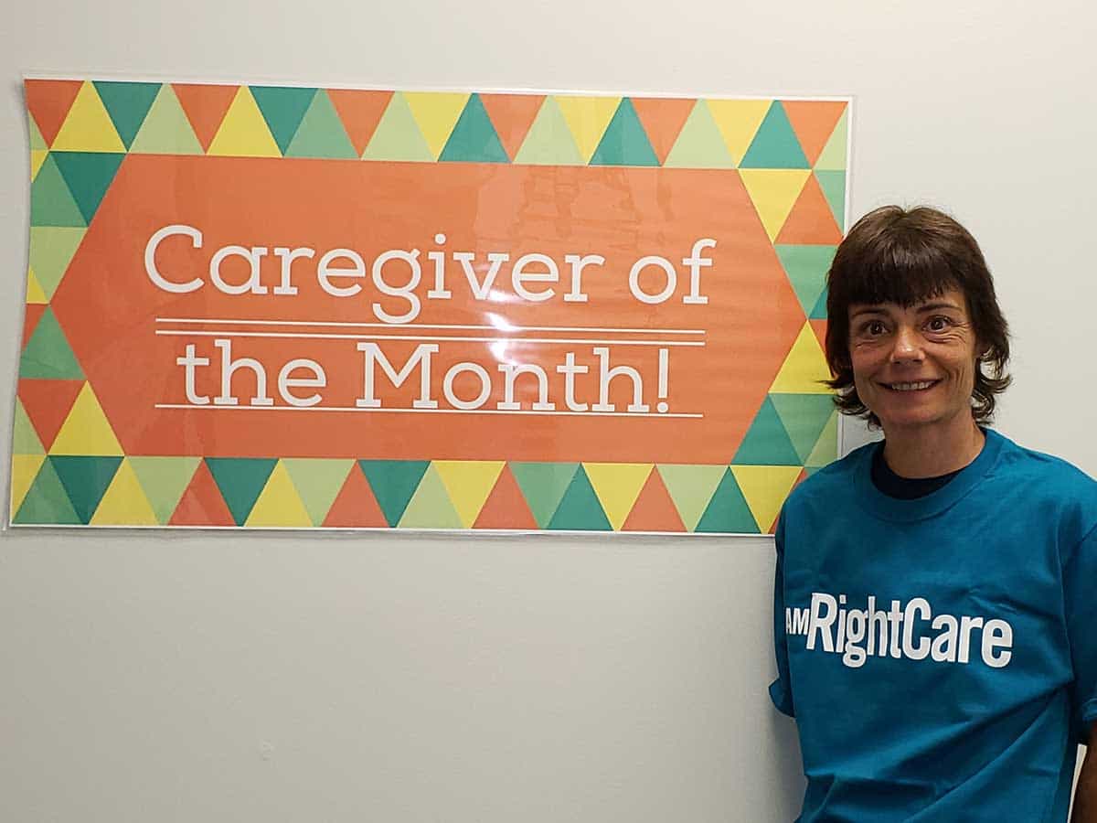 Christy Batson Caregiver of the Month June 2019