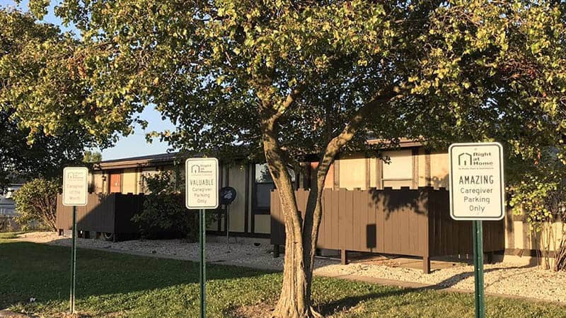 Each celebrated caregiver receives a parking spot for the month