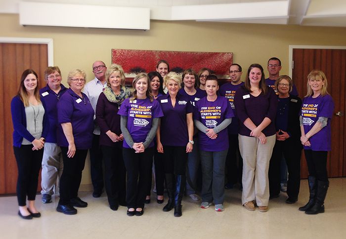 Teresa Faulder, our Director of Community relations is part of Grand Lake Alzheimer's committee