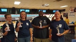 Carillon Hurricanes _ Round Two Winners _ 2017 Bowling to End Alzheimer's Belmont NC